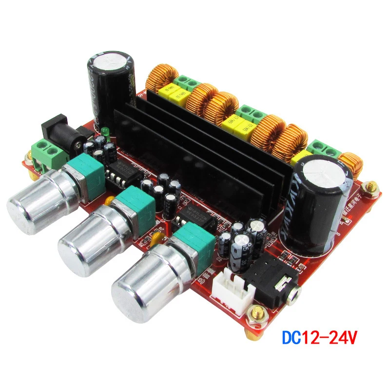 Aokin XH M139 2 1 канальная плата цифрового усилителя звука TPA3116D2 усилитель динамика для