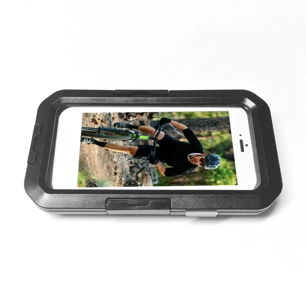 

5 Pcs Black Outdoor Cycling Phone Support Waterproof Phone Case Diving Case For iPhone X