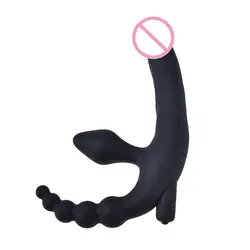 Анальный тампон поставки простаты Вибрационный массажер шарики Анальная пробка Анальный вибраторы, секс-игрушки для мужчин гей женщина