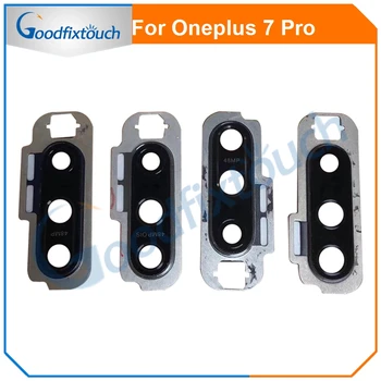 

5pcs Back Rear Camera Glass Lens Cover For Oneplus 7 Pro GM1910 Camera Lens Glass With Cover Frame For One Plus 7Pro