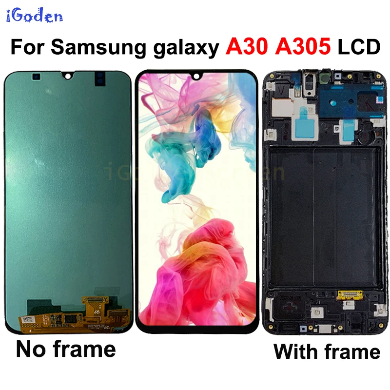 

For Samsung galaxy A30 A305/DS A305F A305FD A305A Display Touch Screen Digitizer Assembly For Samsung A30 lcd