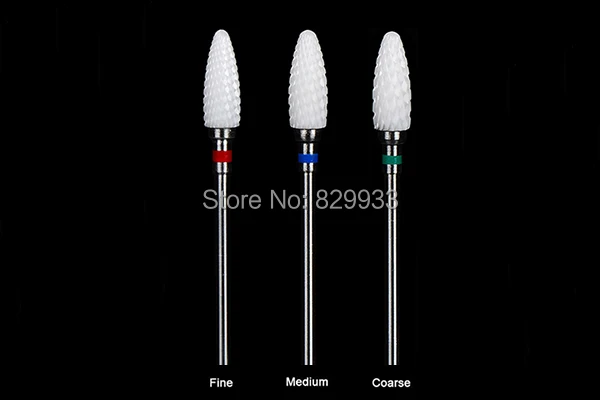 

Free Shipping New Foot Cutter Nail Drill White Ceramic Bit For Chiropody Podiatry Manicure Nail Art Salon Cuticle Clean Polisher