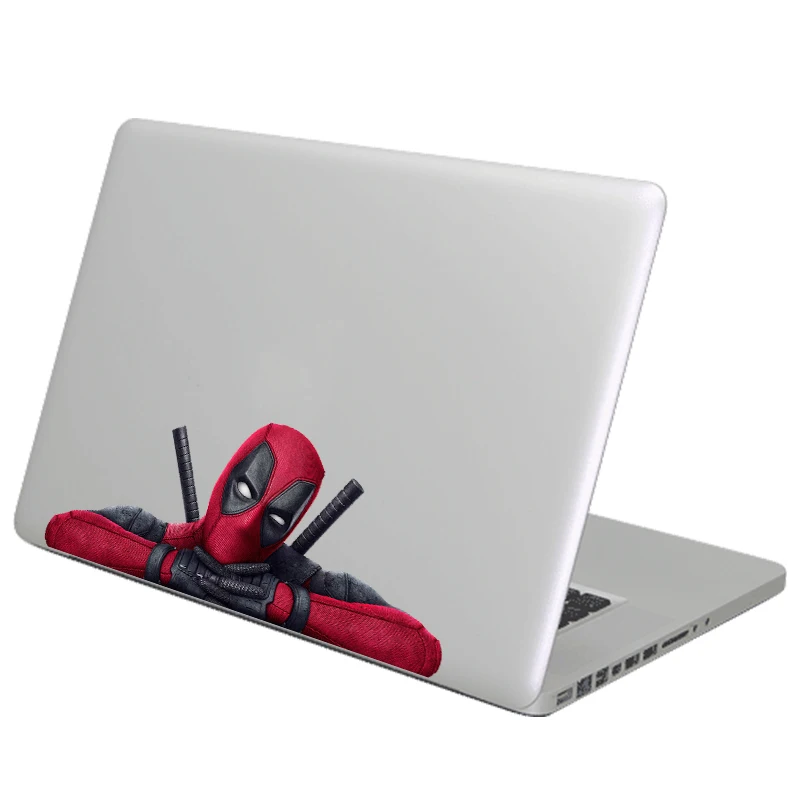 Хиппи Дэдпул цветной стикер для ноутбука Apple Macbook Pro Air Retina 11 12 13 15 17 дюймов Mac
