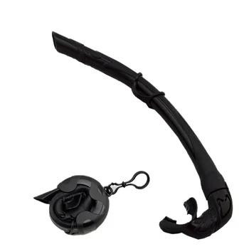 

New Swim Diving Scuba Black Silicone Gel Swimming Diving Snorkel Storage Box