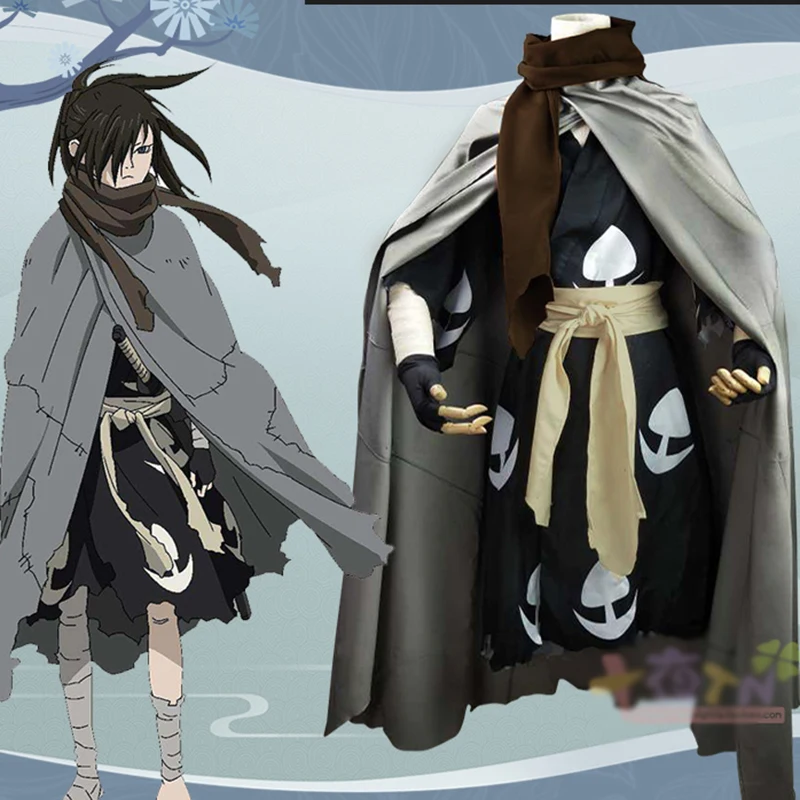 

Dororo Cosplay Costumes Cloak Hyakkimaru Kimono Japanese Cosplay for Women Men Kimono Uniform Outfit Halloween Carnival Costume