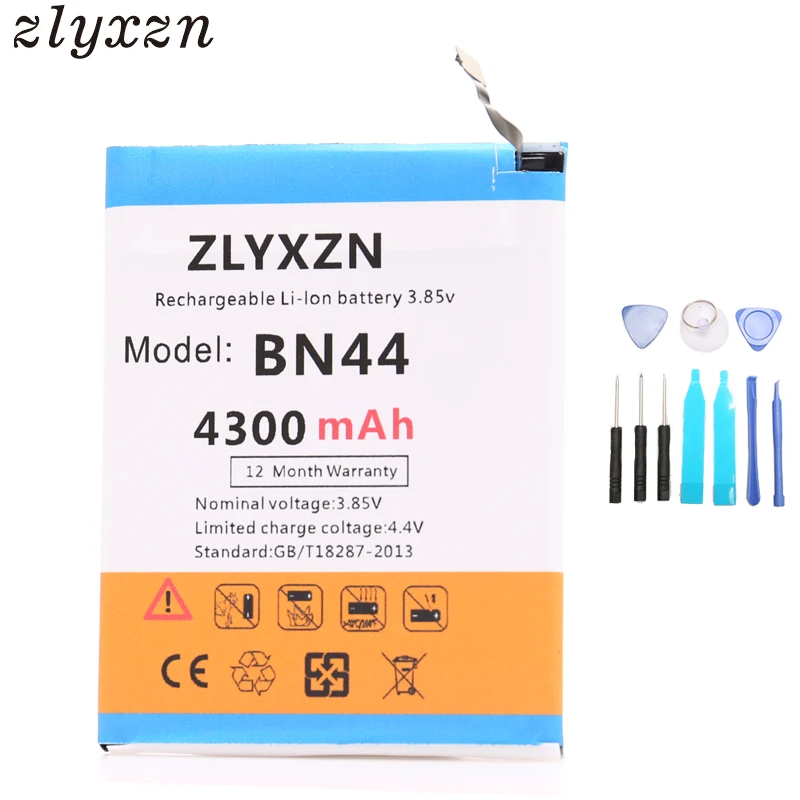

4300mAh BN44 Battery for Xiaomi Redmi 5 plus 5.99" Hongmi 5 Plus + tools