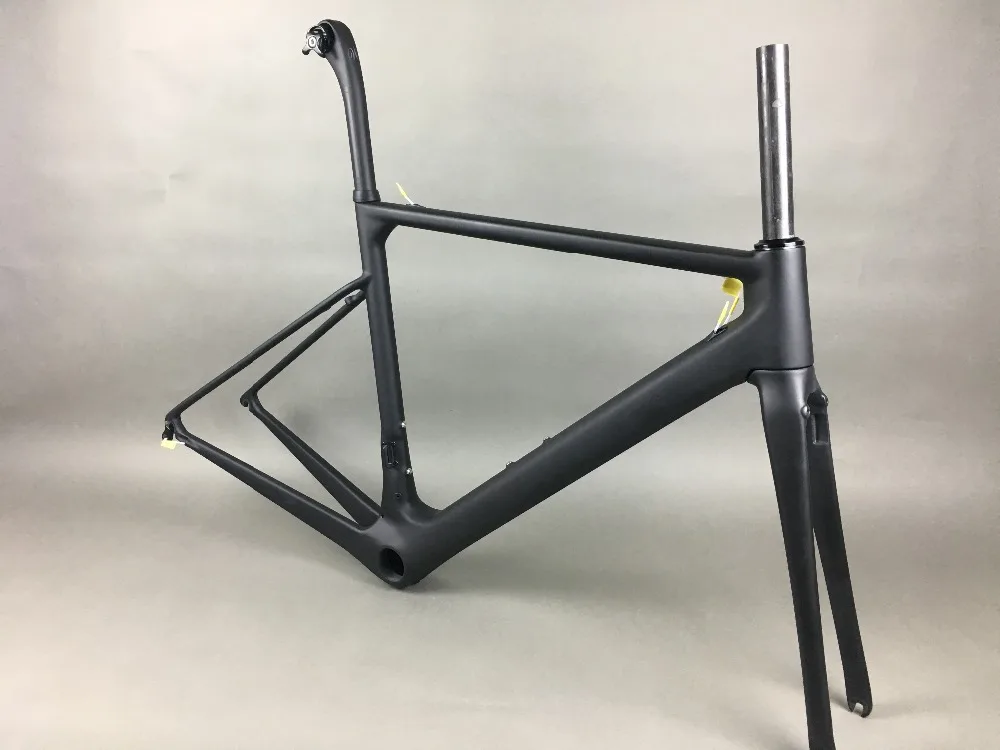 Cheap 2018 new arrival direct mount brake T1100 full matte nice marble weaves carbon road frame:frameset+fork+seatpost+headset+clmap 69 Cheap 2018 new arrival direct mount brake T1100 full matte nice marble weaves carbon road frame:frameset+fork+seatpost+headset+clmap 69