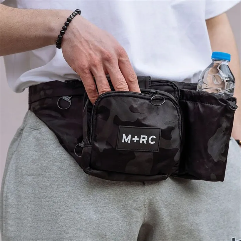 M+ RC NOIR сумка на пояс для выживания Новое поступление поясная Мужская и Женская M+ RC сумка Франция Высокое качество водонепроницаемая M+ RC NOIR сумка