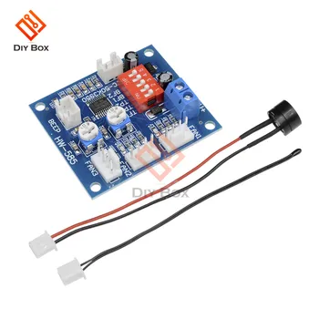 

NTC 3950 Thermistor PWM Temperature Probe Speed Controller Board Control Module Buzzer DC 12V 5A CPU Fan High-Temp Alarm 50k