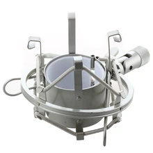 Серебристая металлическая подставка для мини iPhone с винтами