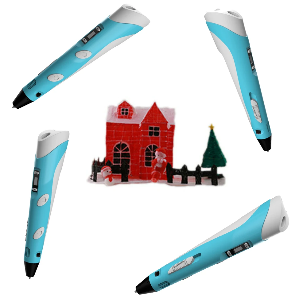 2018 hot new products 2nd generation 3d art digital printing drawing pen with LCD screen display cheap price for sale