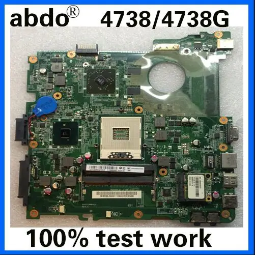 

abdo DA0ZQ9MB6C0 motherboard for ACER 4738 4738Z 4738ZG 4738G notebook motherboard PGA989 DDR3 100% test work Send CPU