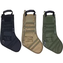 Молл ремни Рождество чулок форма носков тактическая сумка для инструмента стрельба Охота пуля патроны журнал сумка для хранения