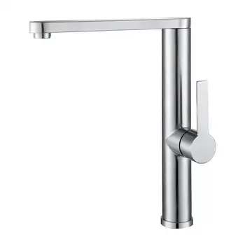 

High-quality 304 stainless steel Brushed kitchen faucet 360 degree rotary basin faucet,hot and cold water mixer taps crane