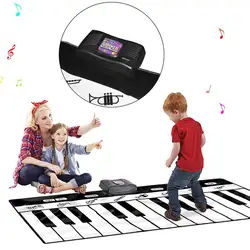 Детские игрушки детские смешные игрушки для мальчиков и девочек играть музыкальная клавиатура Музыка Пение Тренажерный зал ковровое
