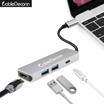 

USB C HDMI dock usb hub USB3.1 type C to HDMI Adapter converter for MacBook Pro 2017Google Samsung dell xps hp acer