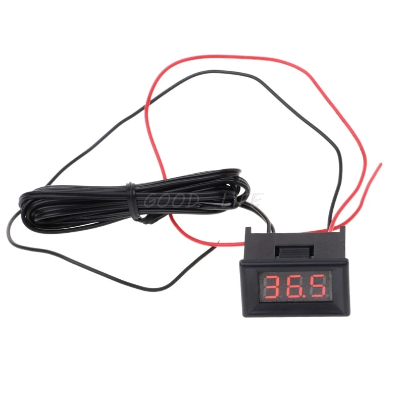 

LED Digital Thermometer Car Probe Fridge Freezer Temperature -40~120C Degree DIY dropship