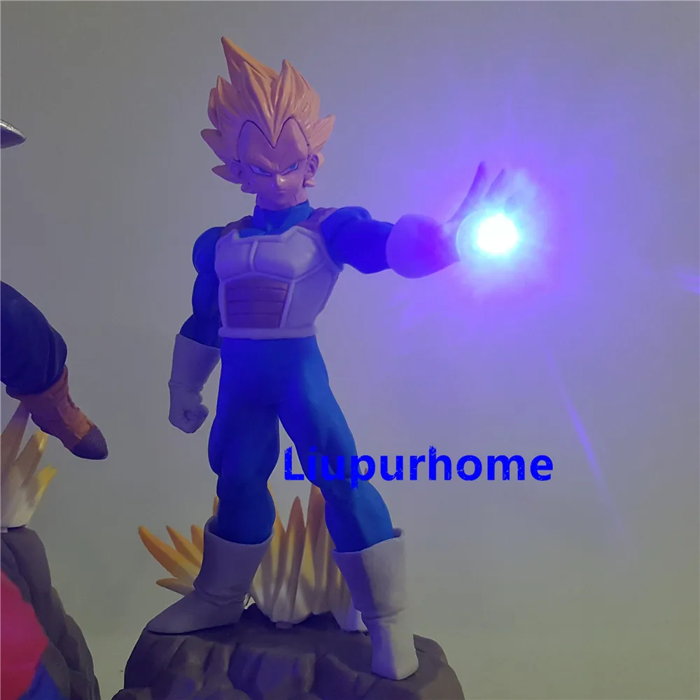 Dragon Ball Z Vegeta Goku трусы Lampara Super Saiyan аниме 3D Ночник DIY светодиодные игрушки украшение