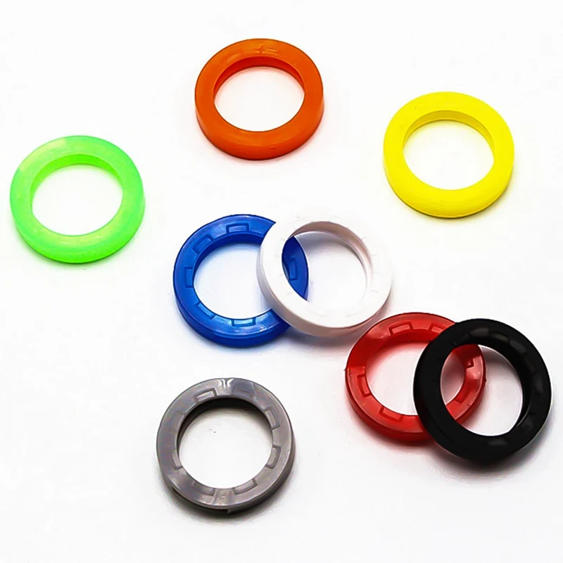 

Newly 1pcs Bright Colors Hollow Silicone Key Cap Covers Topper Keyring Key Rings Key Case For Car