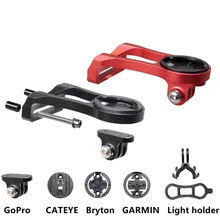 

Bicycle Computer Mount Holder Handlebar Handle Rider Extension Adapter Support for GARMIN GPS Edge for Gopro Adapter Accessories