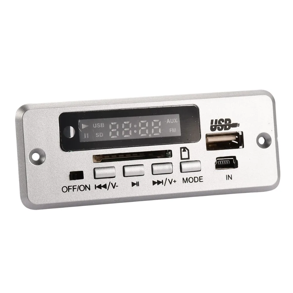 

12 V Wireless MP3 Player Decoder Board Audio Module USB TF Radio For Scan Tool Vehicle Fault Code Reader OBDII Scanner Adapter