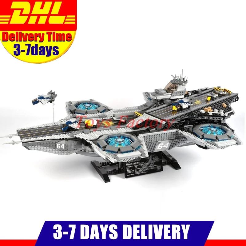 

2018 Lepin 07043 Super Heroes The Shield Helicarrier Model Building Kits Blocks Bricks Toys Compatible 76042