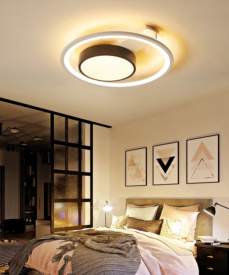 Modern Simple Bedroom Led Roof Lighting Living Room Study Bathroom Individual Ceiling Lamp Lights Aliexpress Lighting Ceiling Lamp Lights
