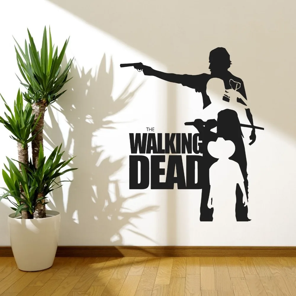 Free shiping Walking Dead Wall Decal Sticker Sticker Vinyl The Walking