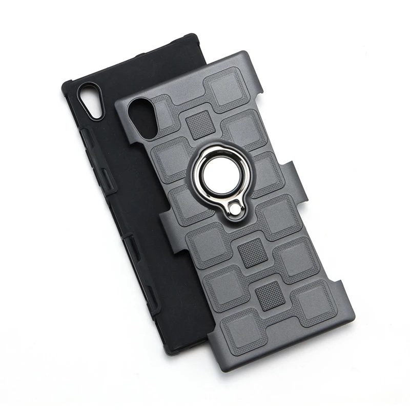 Роскошный чехол-кольцо для sony Xperia XA1 XA1 Ultra XZ1 L1, чехол для телефона sony XA1 XZ1 L1, мягкий силиконовый защитный противоударный чехол-держатель