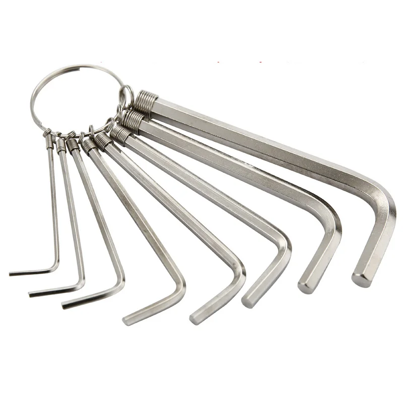 free shipping 8 in1 Hex wrench set Hexagonal screwdriver set Hex wrench