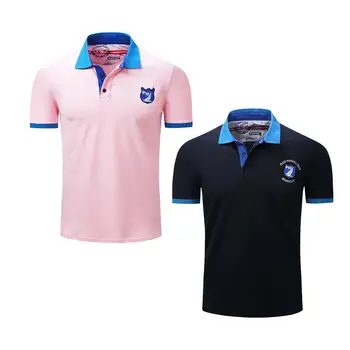 

New Man Shirt Mens Casual Embroidery Cotton shirt Men Short Sleeve High Quantity men