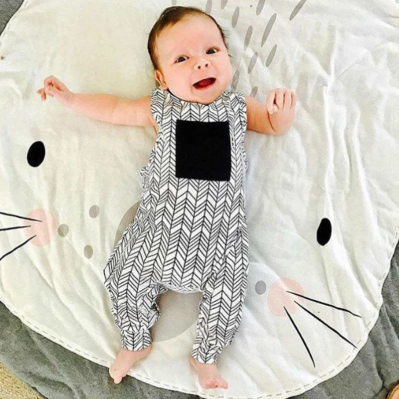 

Cute Bunny Creeping Mat Baby Newborn Infant Floor Play Mats and Rug 2 Color Children Room Bedroom Decoration Carpet