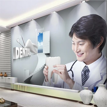 

beibehang Custom 3d wallpaper 3D dentist tooling wallpaper wallpaper living room sofa TV wall decoration painting