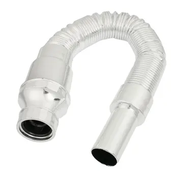 

Kitchen Stainless Steel Flexible Retractable Sink Basin Water Drain Pipe 22.8"