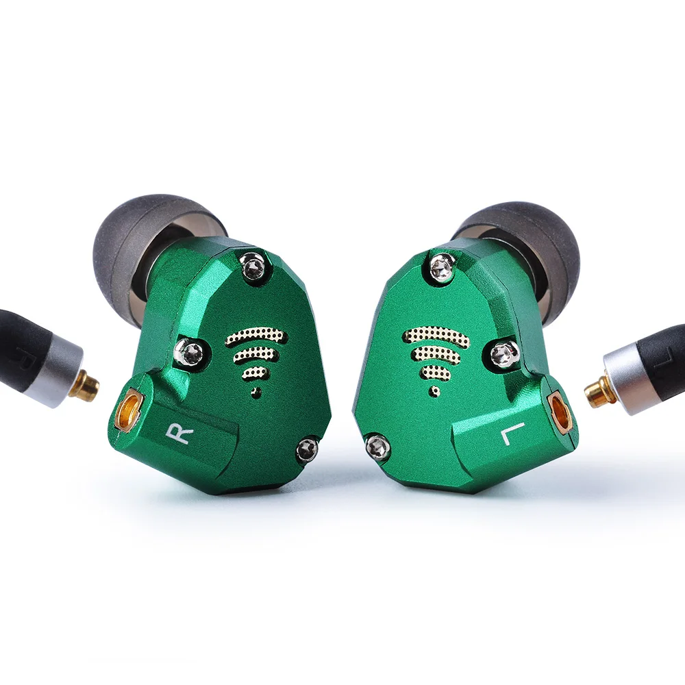 Wooeasy PHB EM 023 2BA + 2DD наушники гибридные HIFI Monito металлические для бега спортивные