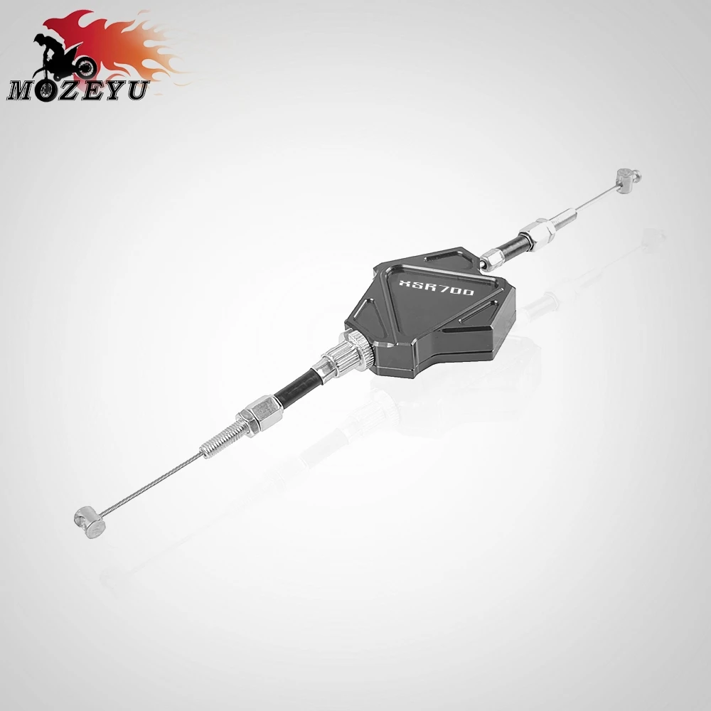 

For YAMAHA XSR 700 XSR700 XSR 700 2016 2017 2018 Motorcycle Aluminum CNC Stunt Clutch Pull Cable Lever Easy System