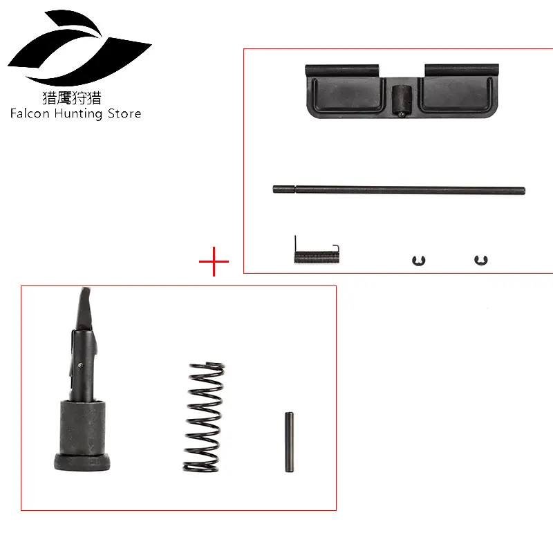 

Hunting M4 M16 AR 15 Upper Receiver Parts Kits .223 Forward Assist and Dust Cover Assembly Set