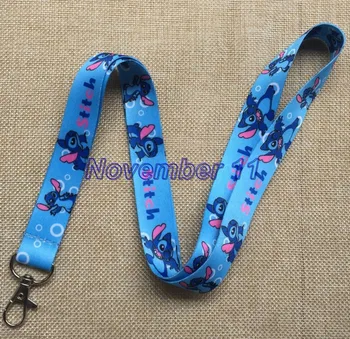 

Lot 50Pcs cartoon stitch Cell Phone Lanyards MP3 Strap Lanyards NECK Lanyard Charm WW407