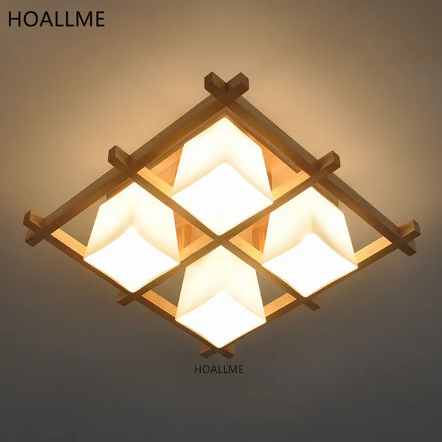 japanese ceiling light contemporary japanese style wooden frame led ceiling light lamps fixture living dining study room cafe hotel decor japanese ceiling light contemporary japanese style wooden frame led ceiling light lamps fixture living dining study room cafe hotel decor