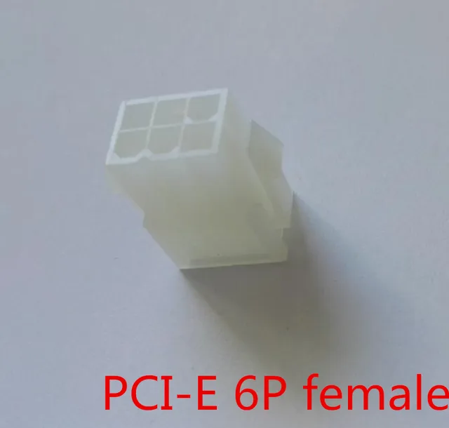 Best Value 5559 4.2mm white 6P 6PIN female for PC computer ATX graphics card GPU PCI-E PCIe Power connector plastic shell Housing Best Value 5559 4.2mm white 6P 6PIN female for PC computer ATX graphics card GPU PCI-E PCIe Power connector plastic shell Housing