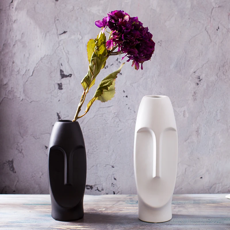 Новые Классические Современные цветочные вазы домашний декор керамические