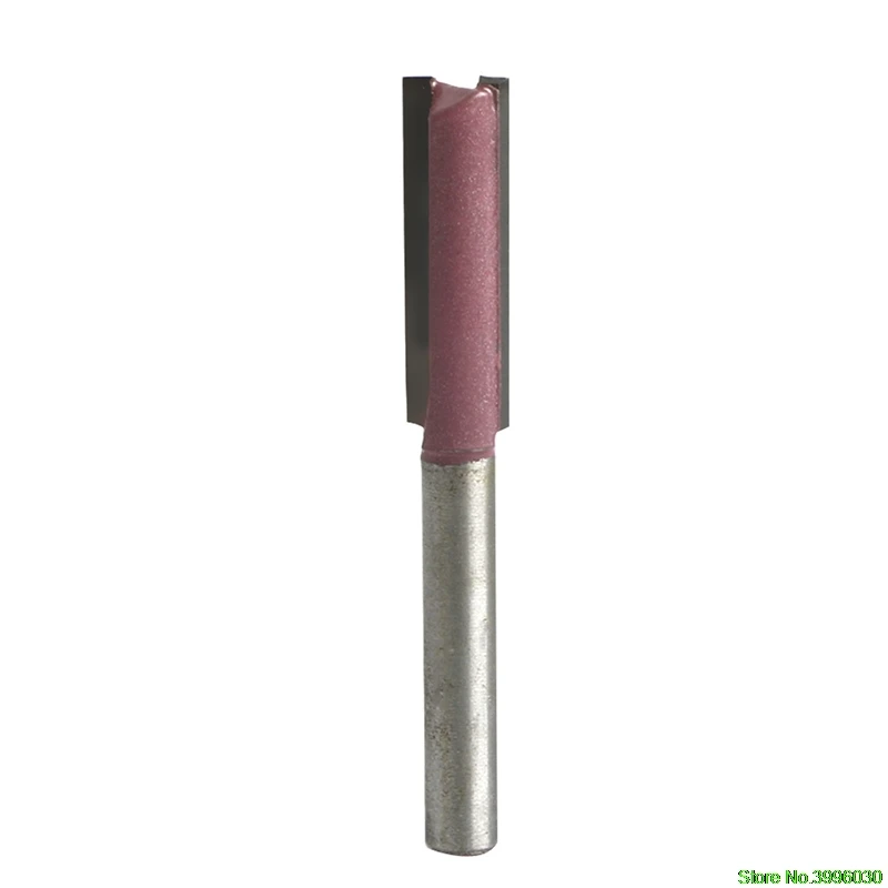 

1/4 "Shank 3/8" Blade Woodworking Double Flutes Straight Router Bit Cutter