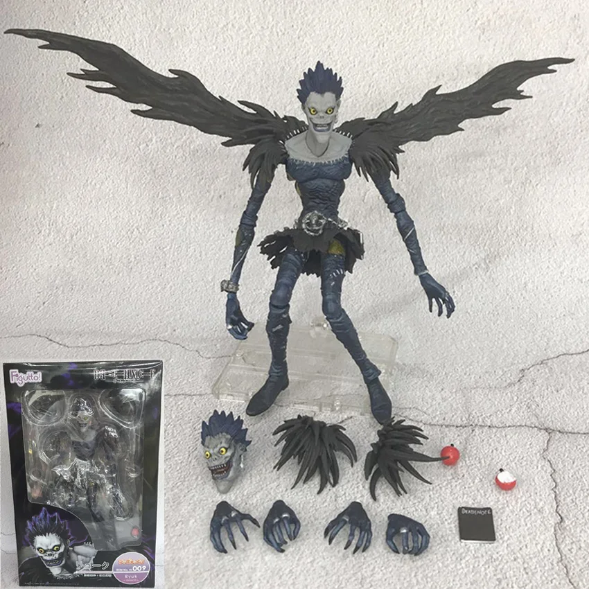 

New Collectibles PVC Figutto Death Note Action Figure Ryuk Yagami Light Killer Movable Assemble Model Boy Anime Toy Gifts