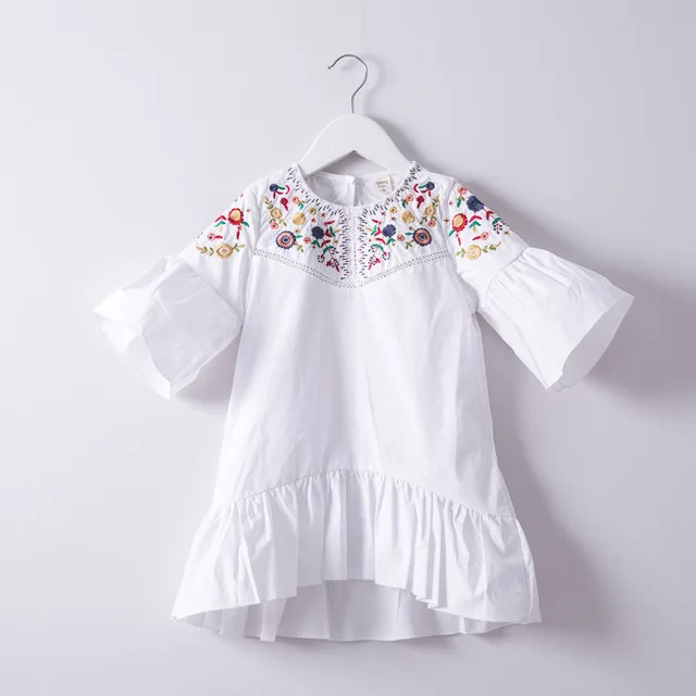 Hurave/ г.; летнее платье для девочек; кружевное платье для детей; модная одежда; платья принцессы с кисточками; детские летние платья