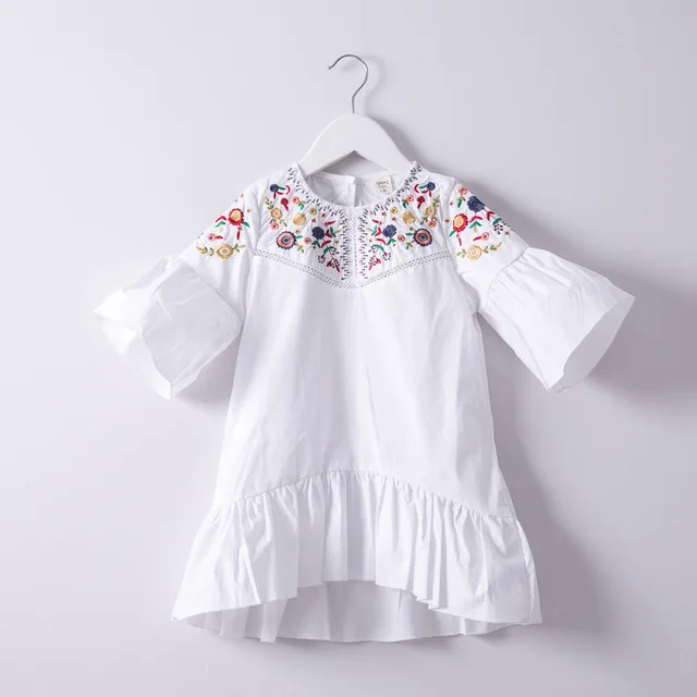 2018-Summer-Hurave-Baby-Girls-Colorful-Flower-Embroidery-crew-neck-Dress-Children-lantern-Sleeve-Dress-Kids.jpg_640x640