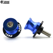 10mm Suporte Parafusos Da Motocicleta Braço Oscilante Carretéis Deslizante Laranja Para KTM DUKE 125 200 390 DUKE Com LOGOTIPO M10 2013 2014 2015 2016 2017