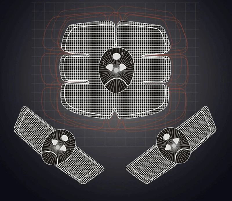 Smart Fitness Muscle Stimulator Abdominal For training apparatus Electric Muscle Belly exercises Gym Equipment Free shipping (1)