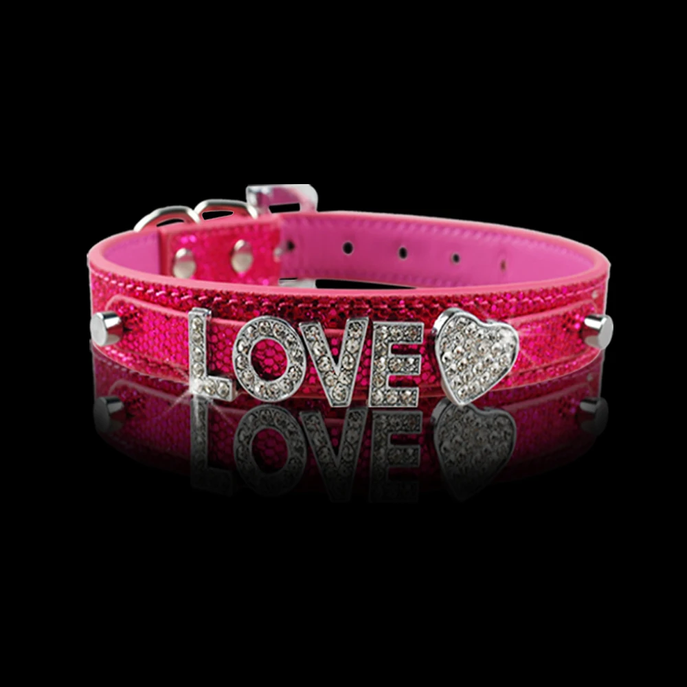 Drop shipping Personalized Dog Collar Customized Pet y Collars Free