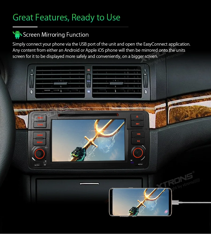 Discount 7" Android 8.1 Car DVD Player RDS GPS CANbus WIFI Radio for BMW E46 M3 2000 2001 2002 2003 2004 2005 2006 Rover 75 MG ZT 10