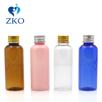

Free Shipping 5pcs/Lot 50ml Cosmetics bottle with Aluminum cap low price refillable bottle
